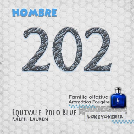 Frescura azul que conquista: Perfume 202, inspirado en Polo Blue