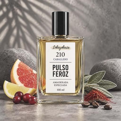 210 PULSO FEROZ - Perfume Equivalencia Hombre | Amaderada Especiada [0]