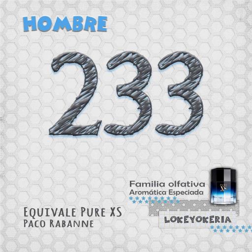 233 equivale Pure XS - Paco Rabanne