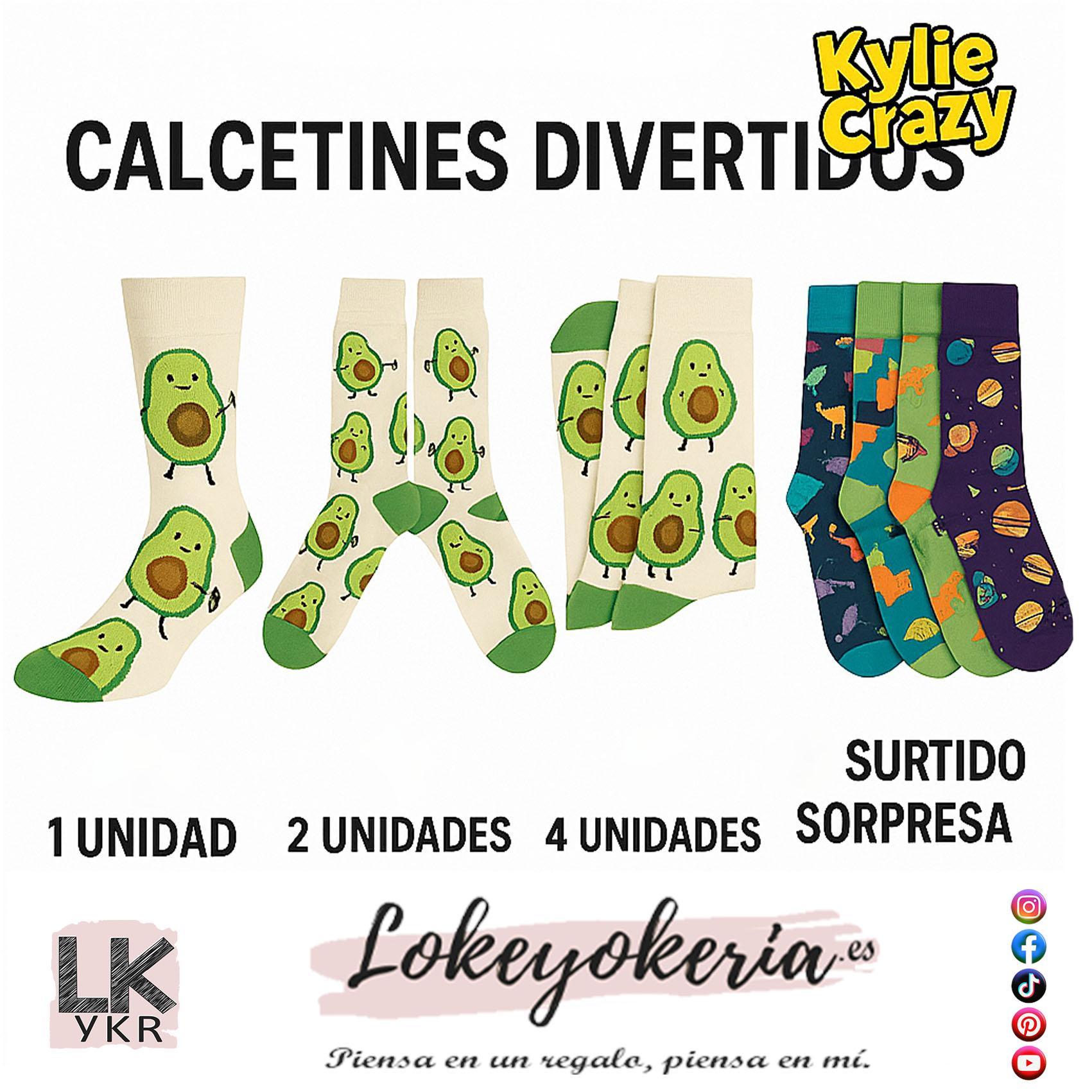Calcetines divertidos. Originales, cómodos y con estilo