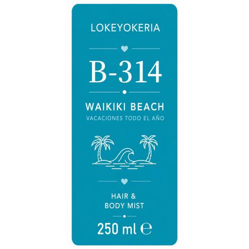 Body Mist B314 Coco Tropical 250 ml (Inspiración Bath & Body Works, Waikiki Beach Coconut) [4]
