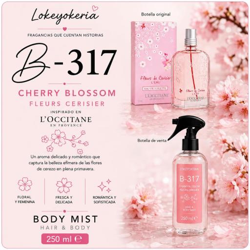 Body Mist B3175 Mujer 250 ml (Inspiración L'Occitane) [0]