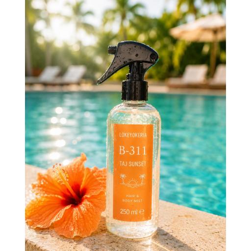 B311 Body Mist Mujer 250 ml | Floral Frutal (Inspiración Escada, Taj Sunset) [3]