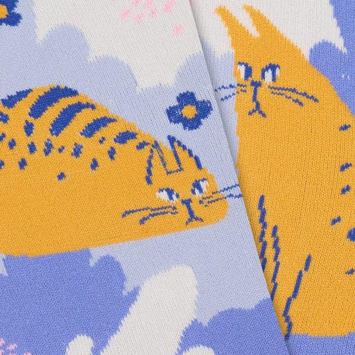 Calcetines divertidos de algodón “sin costuras” GATO | Kylie Crazy [2]