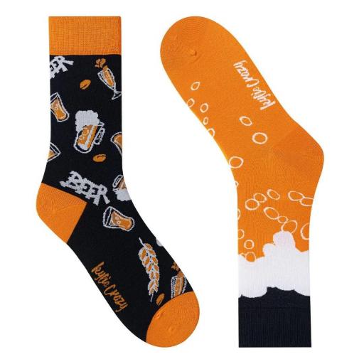 Calcetines divertidos de algodón “sin costuras” CERVEZAS | Kylie Crazy [1]