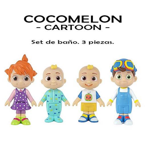 COCOMELON Set 3 piezas - CARTOON