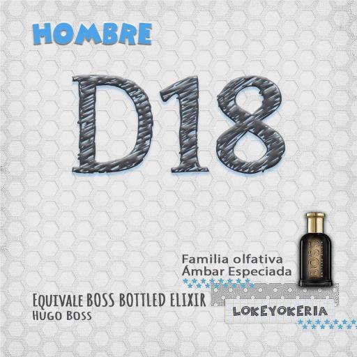 D18 – Perfume de Equivalencia Hombre | Ámbar Especiada [0]