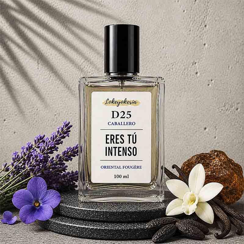 D25 ERES TÚ INTENSO Perfume Equivalencia Hombre | Oriental Fougère