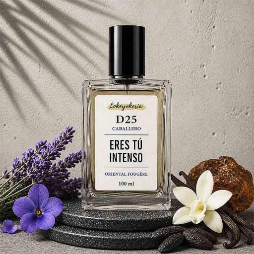 D25 ERES TÚ INTENSO Perfume Equivalencia Hombre | Oriental Fougère