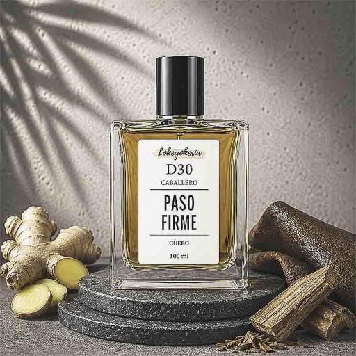 D30 PASO FIRME Perfume Equivalencia Hombre | Cuero Amaderado