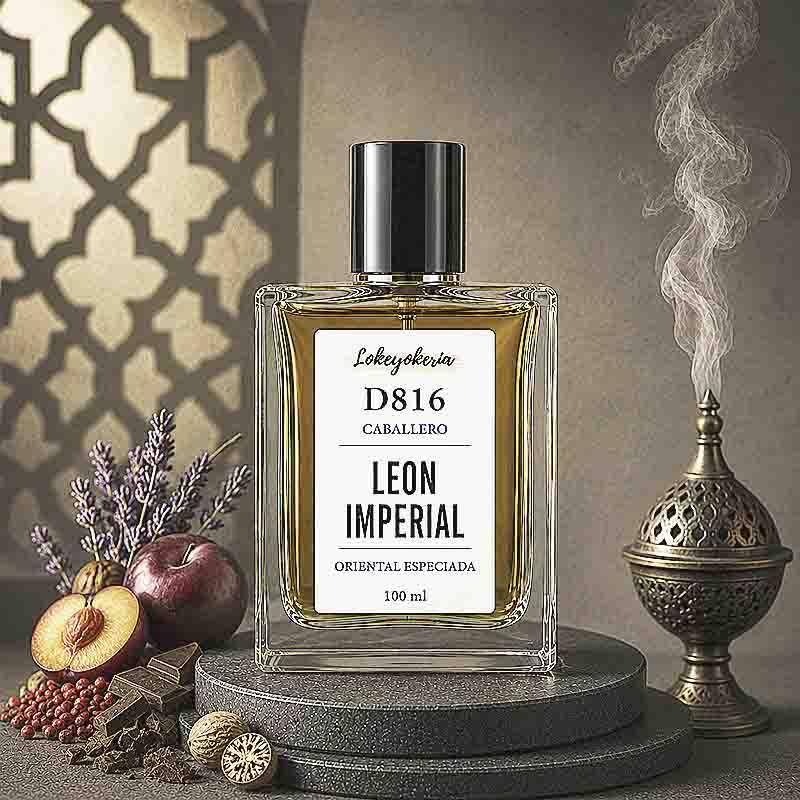 D816 EL LEÓN IMPERIAL Perfume Equivalencia Premium Hombre | Oriental Especiado