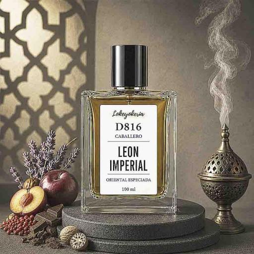 D816 EL LEÓN IMPERIAL Perfume Equivalencia Premium Hombre | Oriental Especiado