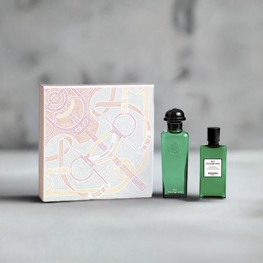 Estuche Hermès Eau d’Orange Verte – 2 Piezas