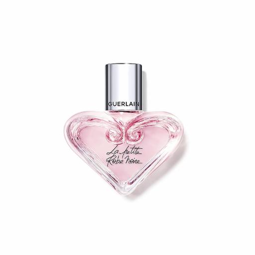 Perfume LA PETITE ROBE NOIRE el frasco corazón de Guerlain