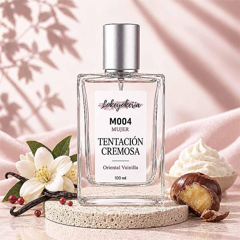 M004 TENTACIÓN CREMOSA | Perfume Equivalencia Mujer | Oriental Vainilla