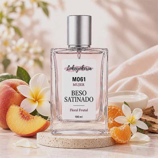 M061 BESO SATINADO | Perfume Equivalencia Mujer | Floral Frutal