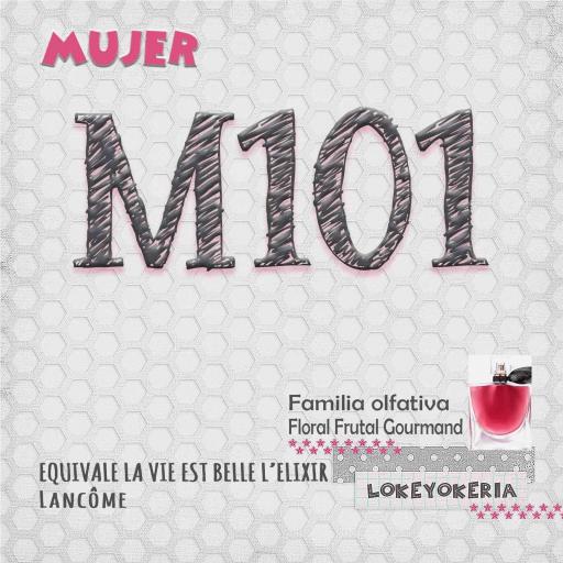 M101 – La Vie Est Belle L’Élixir | Equivalencia Inspirada en Lancôme