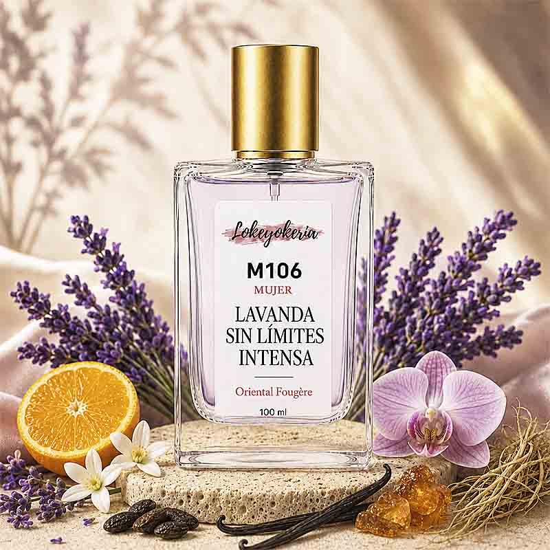 M106 LAVANDA SIN LÍMITES INTENSA | Perfume Equivalencia Mujer · Oriental Fougère