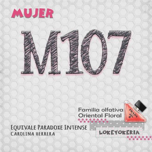 M107 – Inspiración Prada Paradoxe Intense · Mujer [0]