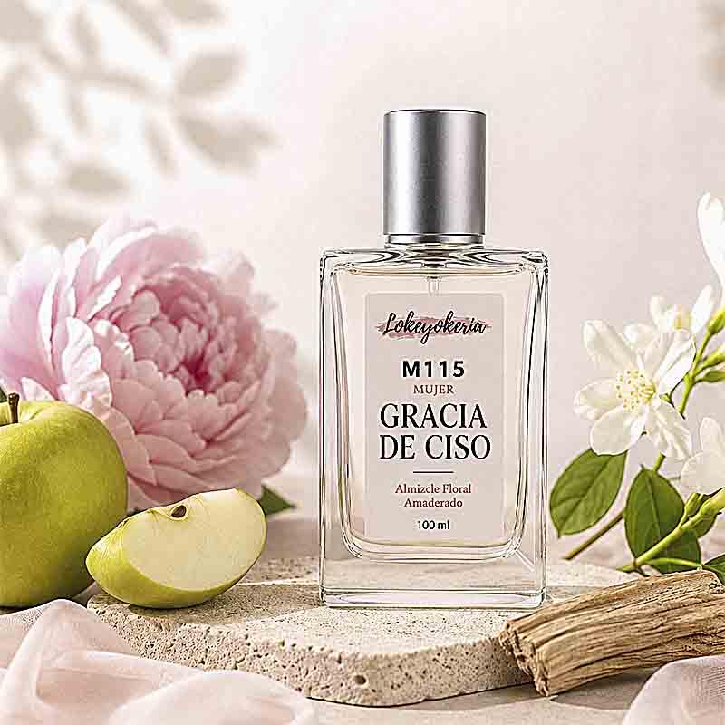 M115 GRACIA DE CISO Perfume Equivalencia Mujer | Almizcle Floral Amaderada