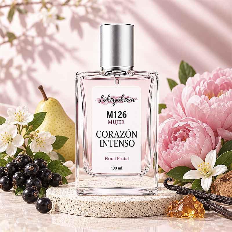 M126 CORAZÓN INTENSO | Perfume Equivalencia Mujer | Floral Frutal