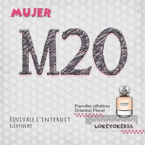 M20 Perfume Equivalencia Mujer | Oriental Floral (Inspiración Givenchy, L’Interdit) [0]