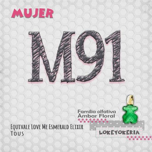 M91 equivale Love Me the Esmerald Elixir - Tous