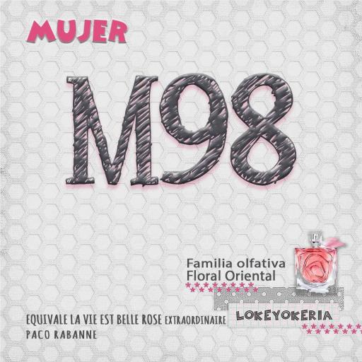 M98 – Perfume de Equivalencia Mujer | Floral Oriental [0]