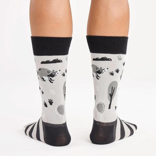 Calcetines divertidos de algodón “sin costuras” MAPACHE | Kylie Crazy [3]