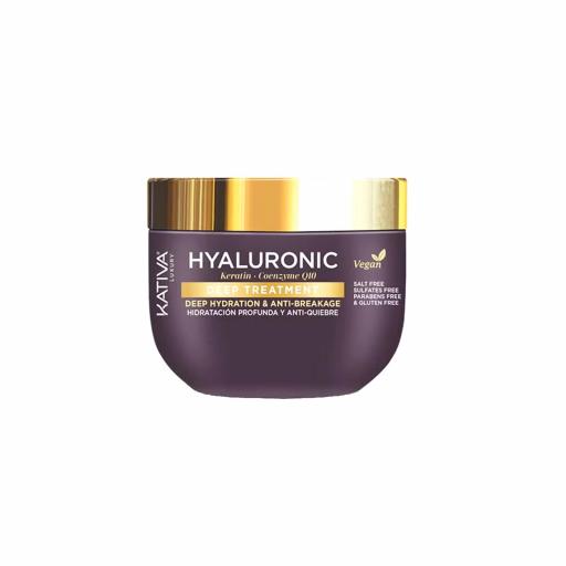 Mascarilla reparadora HYALURONIC, 300 ml. - KATIVA [0]