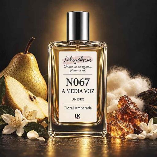 N067 A MEDIA VOZ | Perfume Equivalencia Premium Unisex | Floral Ambarada [1]