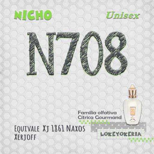 N708 equivale XJ 1861 Naxos - Xerjoff 