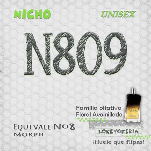 N809 Perfume Equivalencia Unisex (Inspiración Morph, N 8) [0]