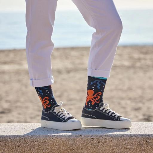 Calcetines divertidos de algodón “sin costuras” PULPOS | Kylie Crazy [3]