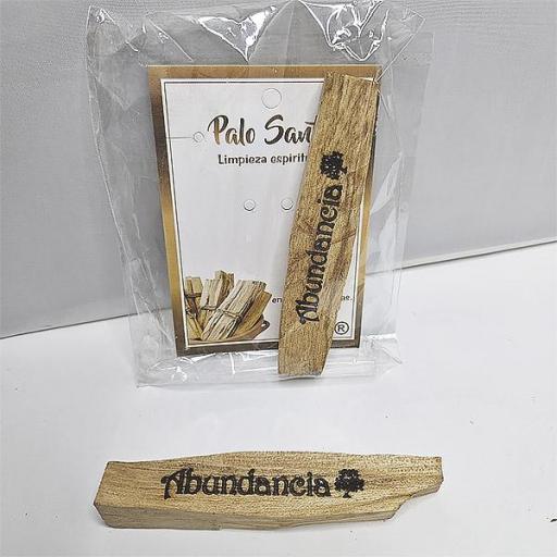 Palo Santo madera, intención grabada. [1]