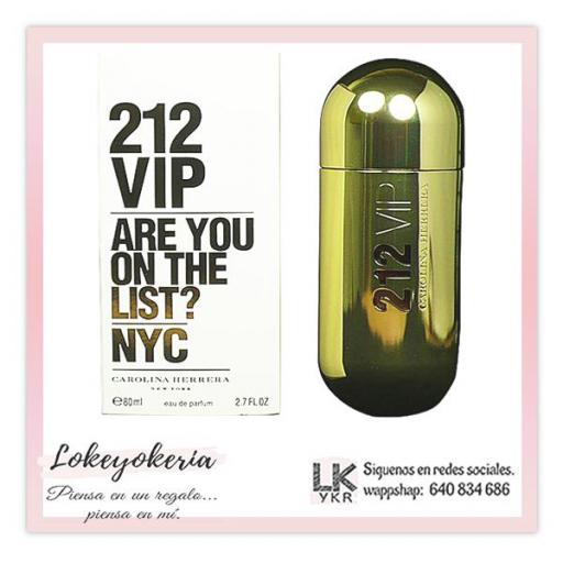 Perfume original 212 VIP - Carolina Herrera