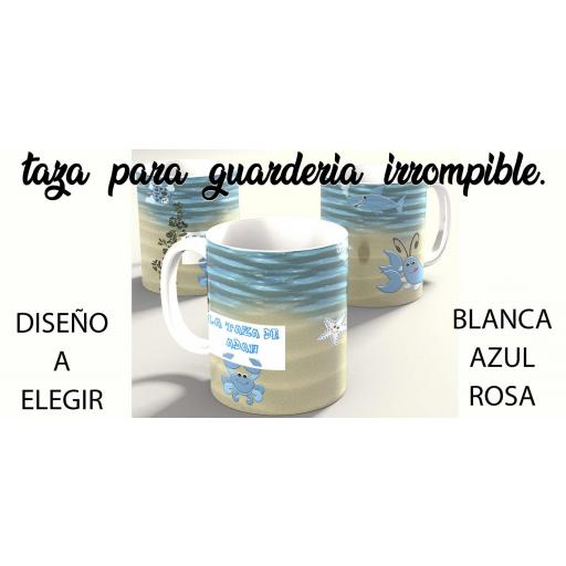 Taza color irrompible.