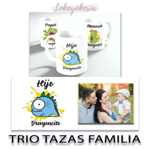 Tazas Familia Dragones