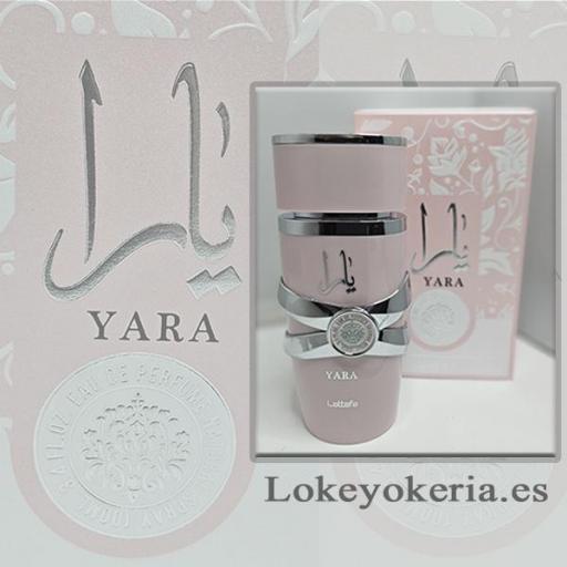 Yara Rosa - perfume árabe, Lattafa.