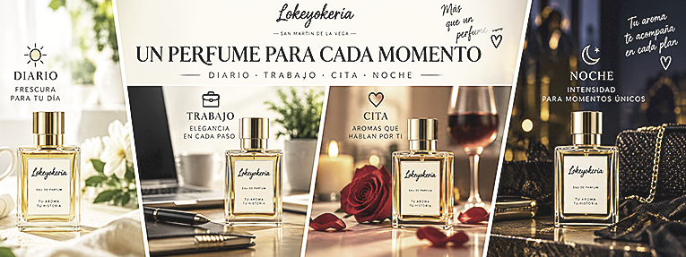 Qué perfume elegir según la ocasión: diario, trabajo, cita o noche