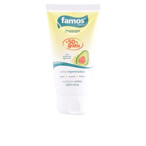 FAMOS crema manos regeneradora aceite de aguacate 75 ml [0]