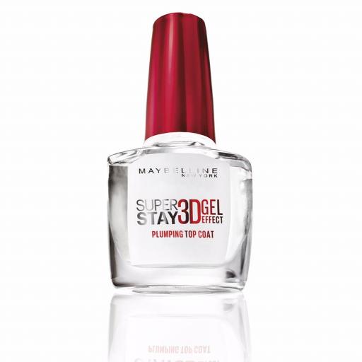 SUPERSTAY nail 3D gel effect top coat 10 ml