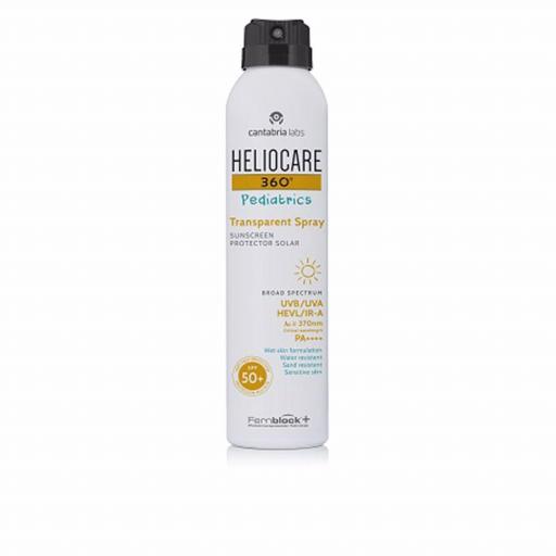 HELIOCARE 360º PEDIATRICS protector solar spray transparente SPF50+ 200 ml [0]