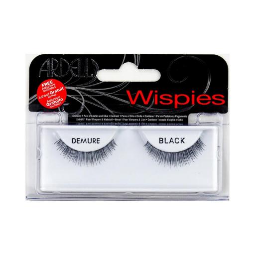 WISPIES pestañas demure #black 1 u