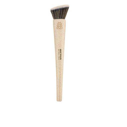 BROCHA MAQUILLAJE flat top kabuki natural fiber #beige 1 u