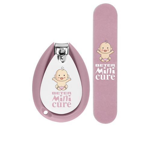 MINI CURE CUIDADO UÑAS BEBÉS ROSA lote 2 pz [0]