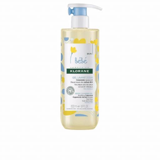 BÉBÉ gel limpiador suave cabello y cuerpo 