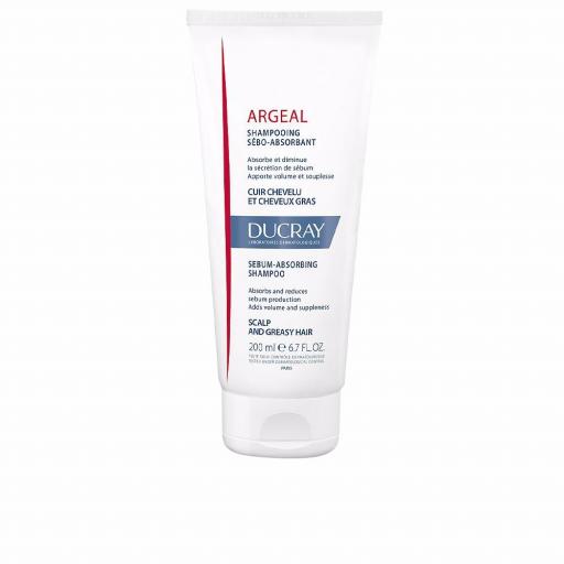 ARGEAL champú-crema seboabsorbente para cabello graso 200 ml [0]