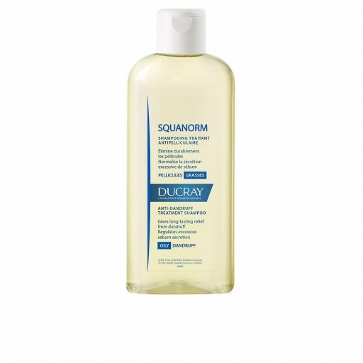 SQUANORM champú para caspa grasa 200 ml