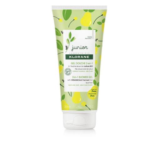 JUNIOR gel de baño cabello y cuerpo #pera 200 ml